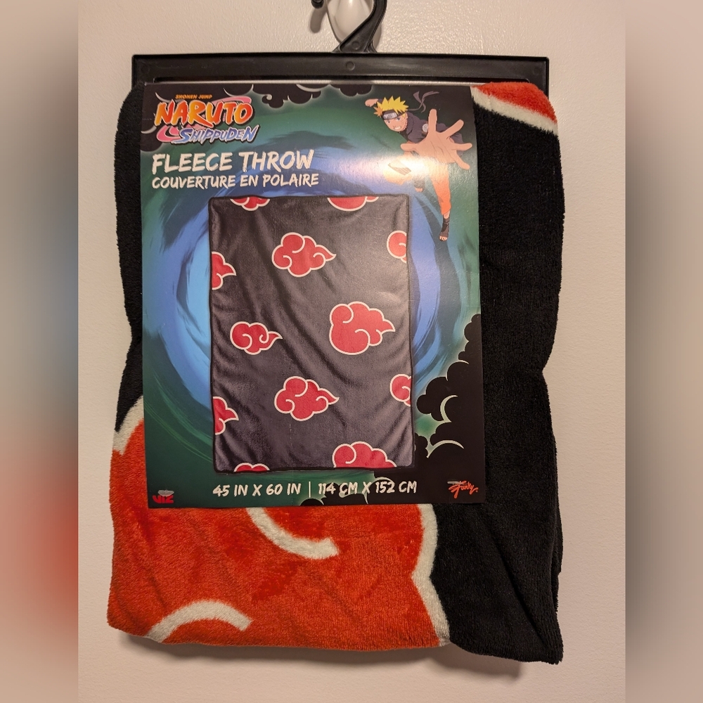 Naruto Shippuden Fleece Throw